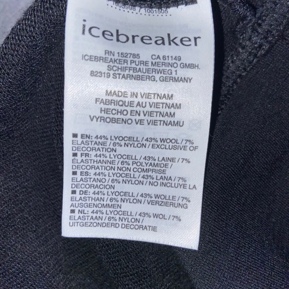 Icebreaker Merino Cool-Lite Momentum Crewe Sweater L/S Medium - Picture 6 of 8